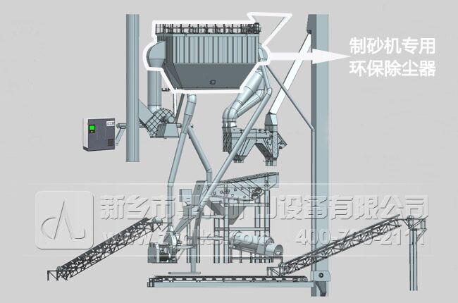 脈沖袋式除塵器結構圖 脈沖袋式除塵器結構圖